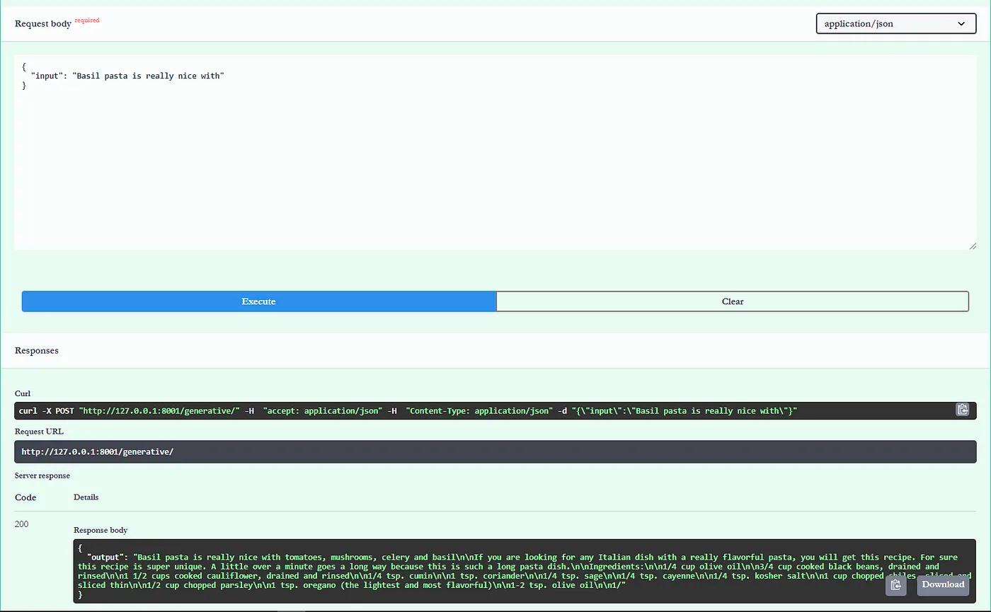 FastAPI Response